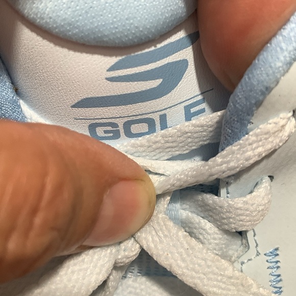 Skechers Slip-ins: GO GOLF Flight Heel Pillow Ultra Lightweight Lt. Blue sz 8.5 - Picture 5 of 13